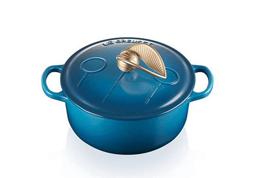 Le Creuset Harry Potter™ Quidditch Signature braadpan ø 20 cm gietijzer Marseilleblauw